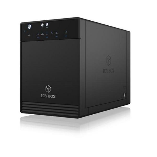 Caixa p/ Disco IB - 3740 - C31 2.5 / 3.5 SATA (Preto) - ICY BOX