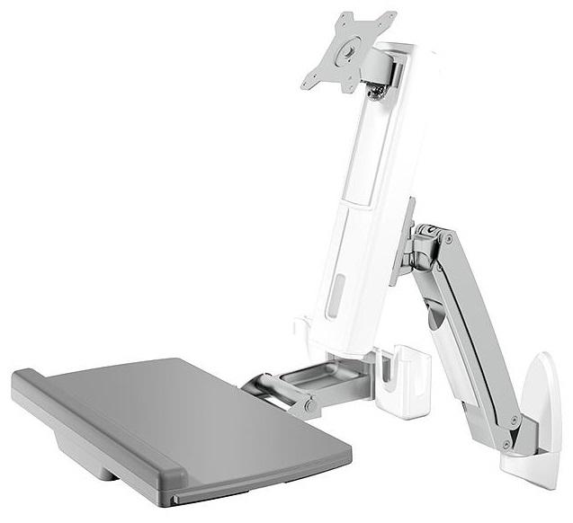 Suporte TV IB - MS600 - W 24 (Prateado / Branco) - ICY BOX