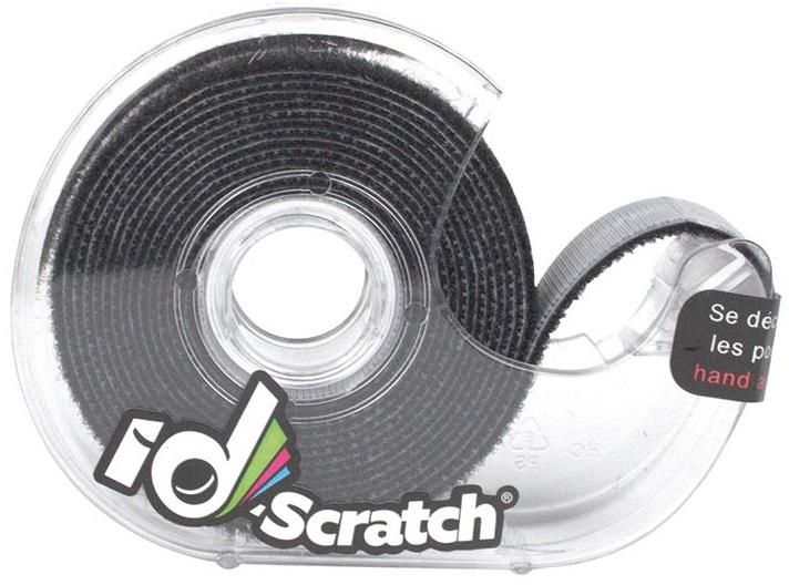 Fita de Velcro 2m x 2cm (Preto) - ID - SCRATCH