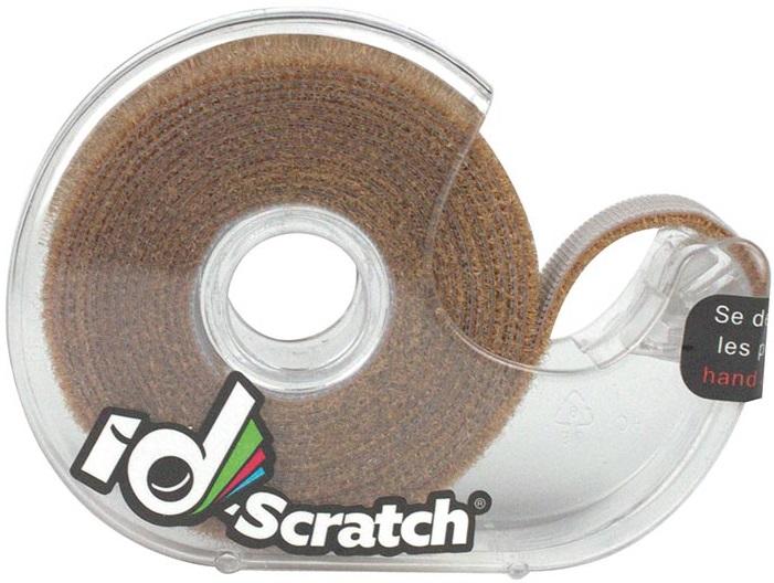Fita de Velcro 2m x 2cm (Castanho) - ID - SCRATCH