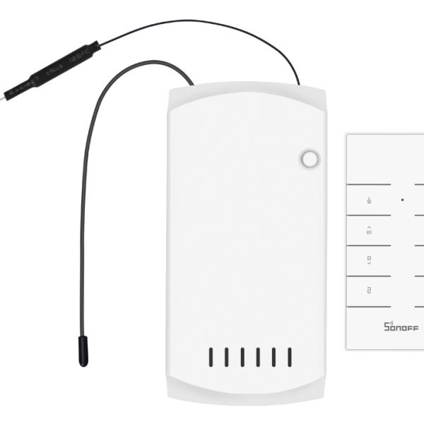 Controlador de Ventilador de Tecto e Luz Wi - Fi c/ Comando RF 433MHz - Sonoff IFan03