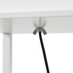 Candeeiro de Pé de Madeira com 3 Prateleiras De Armazenamento para Lâmpada E27 Potência Máx. 40W Candeeiro Moderno para Sala de Estar Dormitório 26x26x160cm Branco