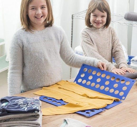 Utensilio p/ Dobrar Roupa Infantil - INNOVAGOODS