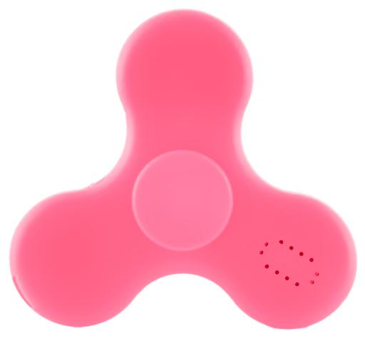 Fidget Spinner LED c/ Coluna Bluetooth (Rosa) - INNOVAGOODS