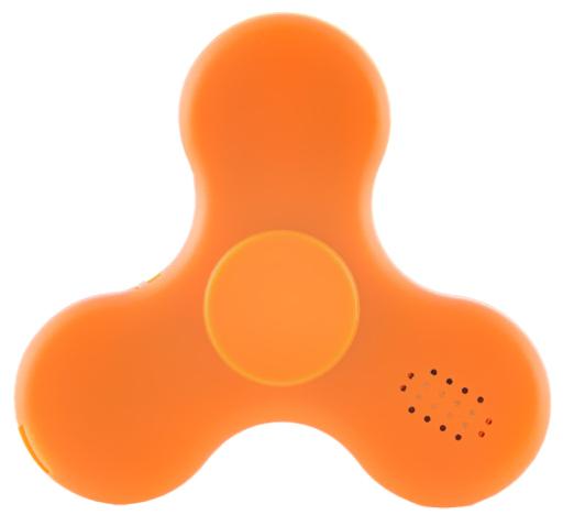 Fidget Spinner LED c/ Coluna Bluetooth (Laranja) - INNOVAGOODS