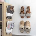 Organizador p/ Arrumação de Calçado c/ Adesivo (4 Pares) - INNOVAGOODS