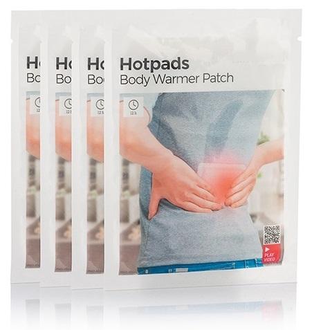 Pack 4x Emplastros Térmicos Corporais Hotpads - INNOVAGOODS