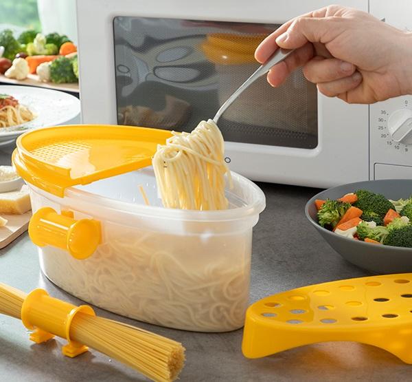 Recipiente p/ Cozinhar Massa 4 - EM - 1 c/ Acessórios e Receitas Pastrainest - INNOVAGOODS