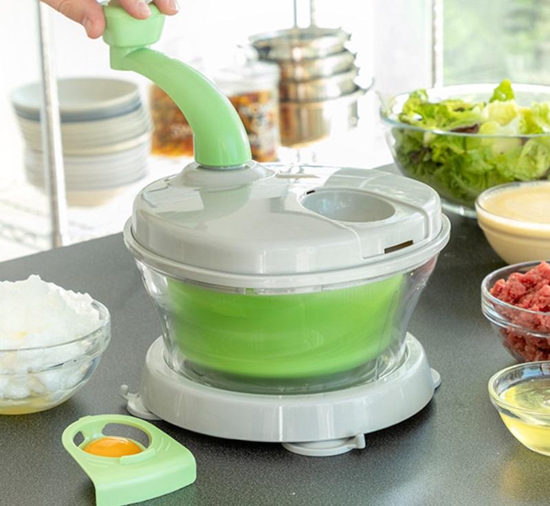 Centrifugadora, Picadora e Misturadora Manual 4 - EM - 1 c/ Acessórios Chopix - INNOVAGOODS