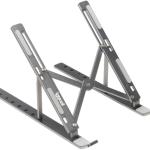 Suporte Portátil Dobrável p/ Portáteis até 17 (Cinzento) - IGGUAL