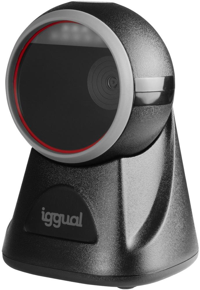 Leitor de Código de Barras Fixo L2DUSB - S - AX 1D/2D (Preto) - IGGUAL