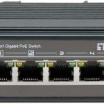 Switch Industrial 5 Portas 10/100/1000Mbps IGP - 0501 - LEVEL ONE