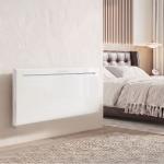 Aquecedor de Painel Inteligente 2000W, Parede ou Chão, Temporizador Semanal, Modo Janela Aberta e Anti - gelo, Branco