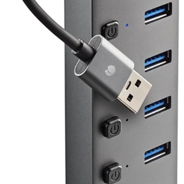 Hub USB 8 - EM - 1 c/ Interruptor (8x USB - A) - NGS