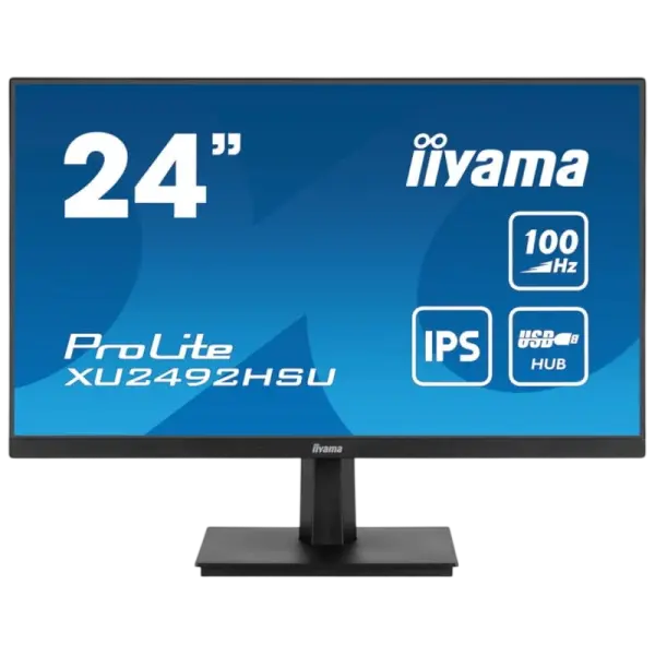 Monitor ProLite IPS LED 23.8 XU2492HSU - B6 Full HD (Preto) - IIYAMA