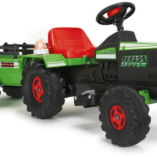 Tractor Basic 6V Verde - INJUSA