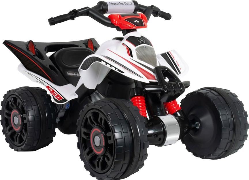 Moto4 Mercedes ATV 12V Branco - INJUSA