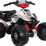 Moto4 Mercedes ATV 12V Branco - INJUSA