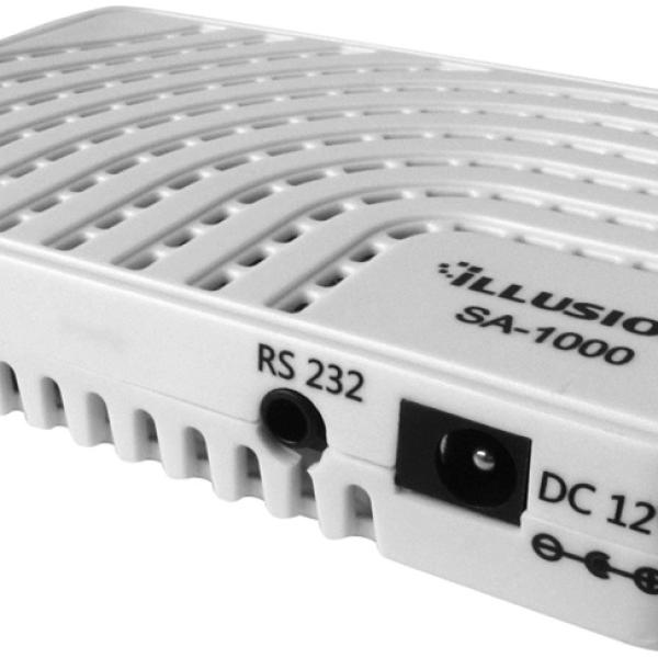 Mini Receptor de Satélite Full HD SA1000 (Branco) - ILLUSION