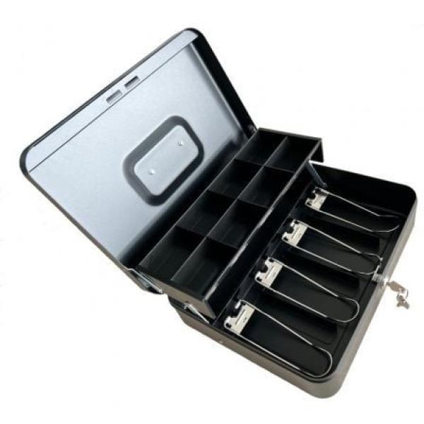 Gaveta de Dinheiro Premier CB - 48 Manual Preta — Recondicionada