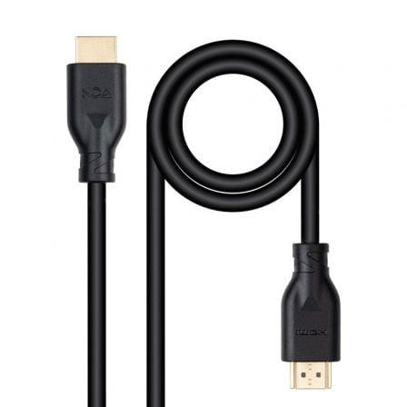 Cabo Nanocable HDMI V2.0 4K@60Hz 18Gbps CCS 3M Preto
