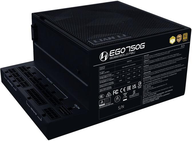 Fonte Modular Lian Li Edge 750W 80+ Gold Preto — Recondicionada