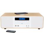 Micro Aparelhagem Thomson MIC201IBT CD/Radio/USB Bluetooth 50W Color Madeira e Branco — Recondicionado