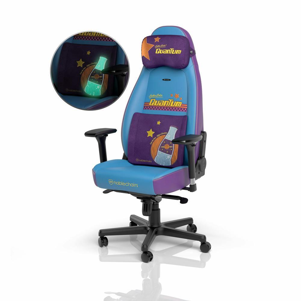 Cadeira noblechairs ICON Fallout Nuka - Cola Quantum Edition — Recondicionada
