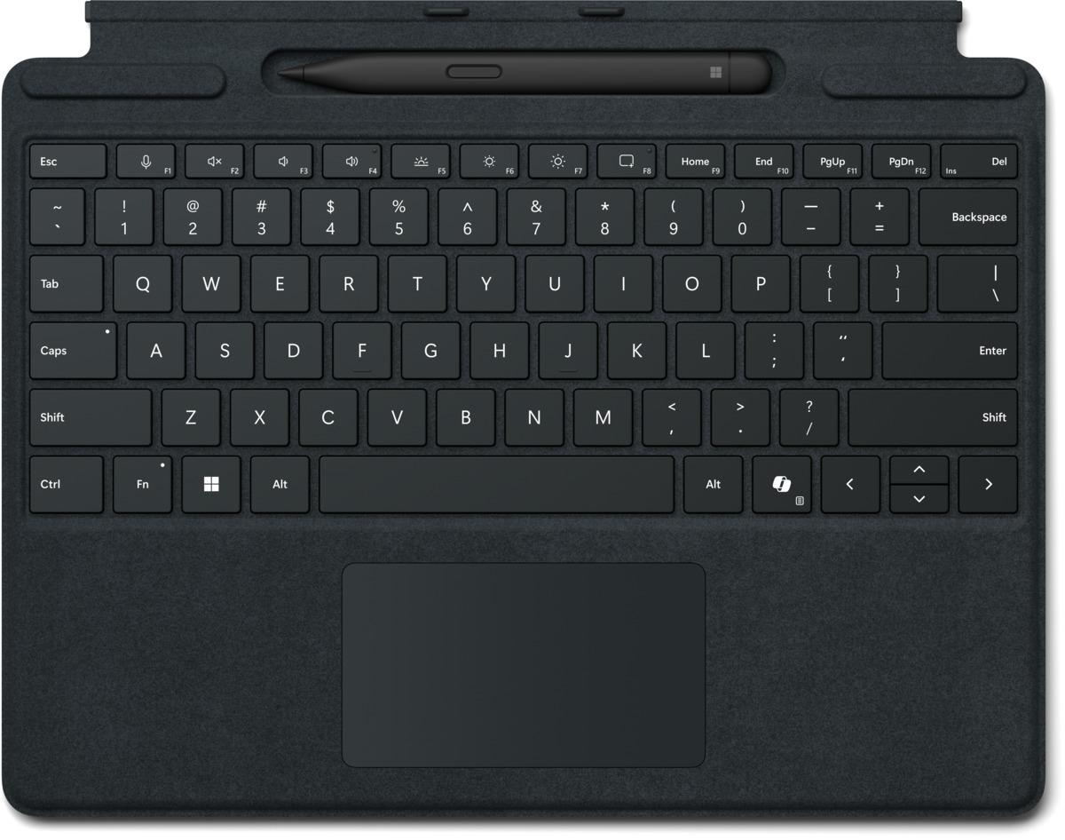 Microsoft Surface Pro Keyboard com Slim Pen 2 Preto