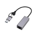 Adaptador USB - C 3 em 1 GEMBIRD com HDMI 4K e Power Delivery 90 W