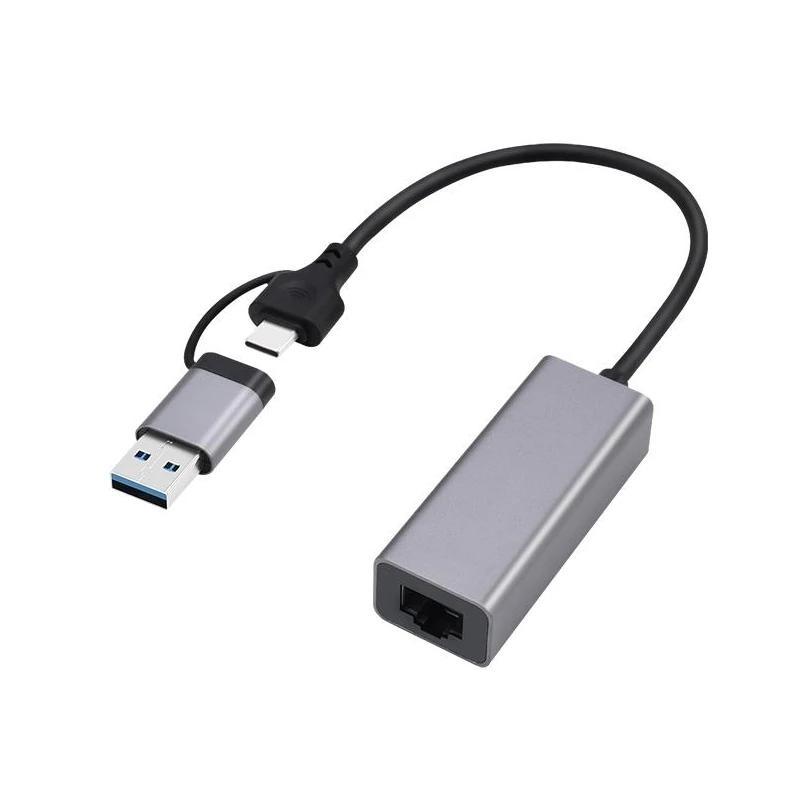 Adaptador USB - C 3 em 1 GEMBIRD com HDMI 4K e Power Delivery 90 W