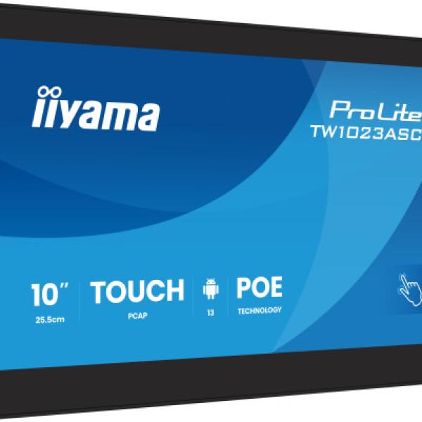 Painel PC IIYAMA 10,1" Android 13 com Ecrã Tátil 10 Pontos 4 GB 32 GB IPS PoE Wi - Fi Bluetooth