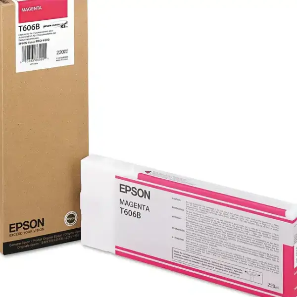 Tinteiro Original Epson T606B Magenta — Recondicionado