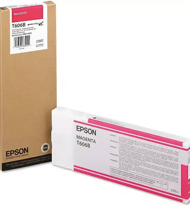 Tinteiro Original Epson T606B Magenta — Recondicionado