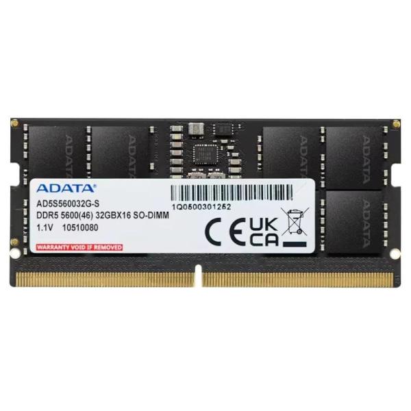 Memoria So - Dimm Adata 32Gb DDR5 5600Mhz AD5S560032G - S
