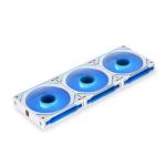 Ventoinha Lian Li UNI FAN SL120 Infinity RGB PWM Branco 120mm (Pack 3)