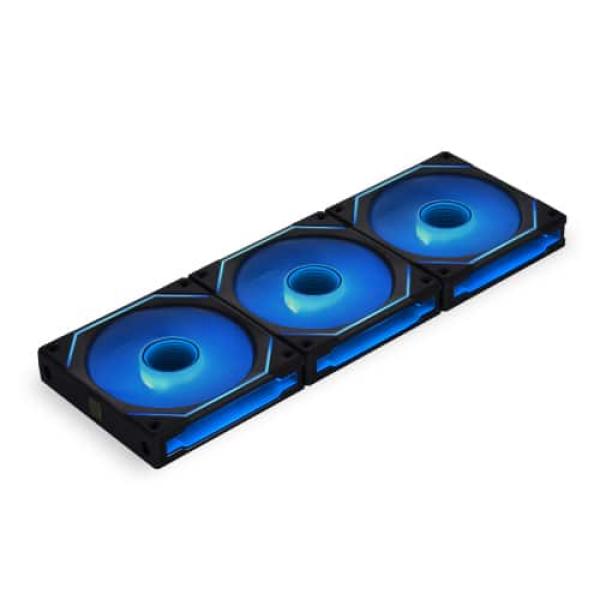 Ventoinha Lian Li UNI FAN SL120 Infinity RGB PWM Preto 120mm (Pack 3)