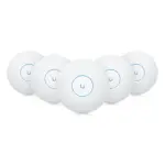 Access Point Ubiquiti U7 - Pro - 5 WiFi 7 Tri - Band 2.5GbE PoE+ Pack de 5 Unidades — Recondicionado