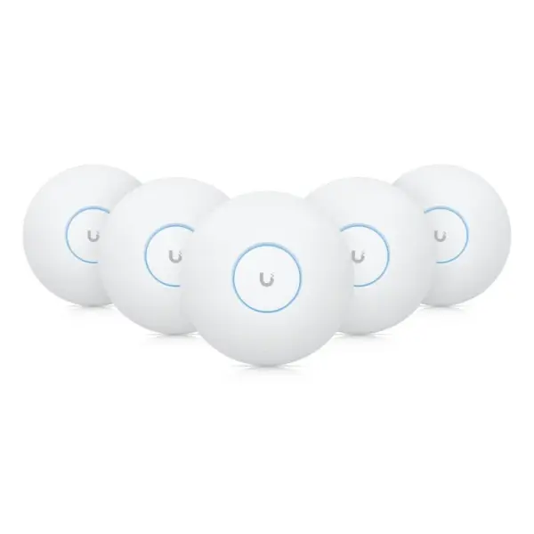 Access Point Ubiquiti U7 - Pro - 5 WiFi 7 Tri - Band 2.5GbE PoE+ Pack de 5 Unidades — Recondicionado