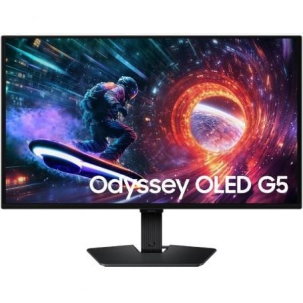 Monitor Gaming Samsung Odyssey G5 27" QHD 0.03ms 180Hz OLED — Recondicionado
