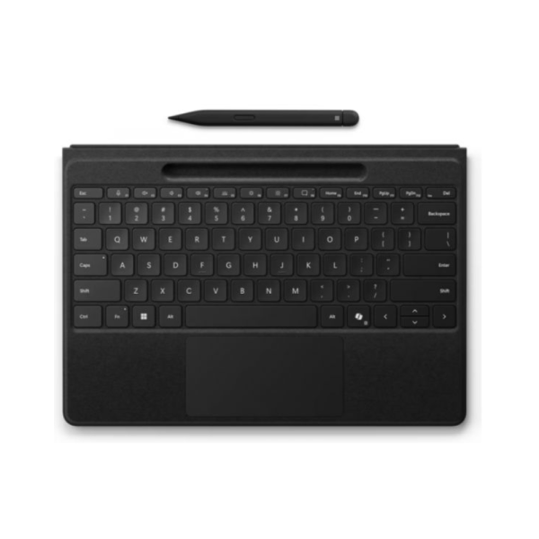 Teclado Microsoft Surface Pro Flex Keyboard com touchpad, carregamento de Surface Slim Pen 2, Wireless Bluetooth LE, QWERTY com Slim Pen 2 — Recondicionado