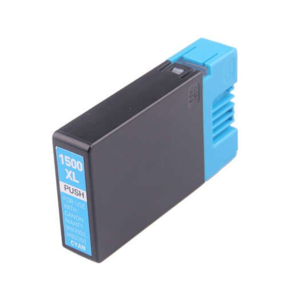 Tinteiro Compatível Canon PGI1500XL Cyan Azul - Substitui 9193B001 - Recondicionado