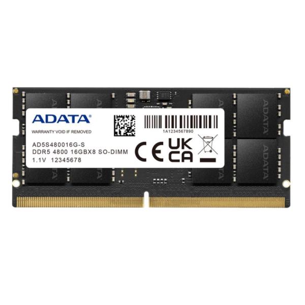 Memória RAM SO - DIMM ADATA DDR5 16GB 4800MHz