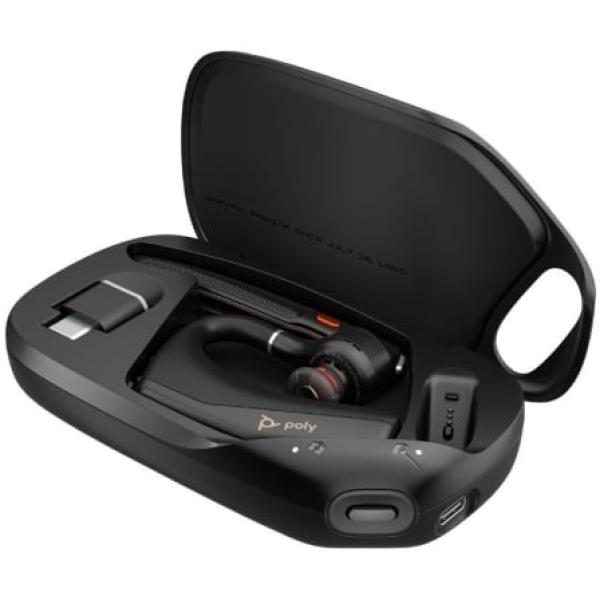 Auriculares Bluetooth Sem Fios Poly Voyager Legend 50 UC com Estojo de Carregamento – Preto