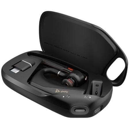 Auriculares Bluetooth Sem Fios Poly Voyager Legend 50 UC com Estojo de Carregamento – Preto