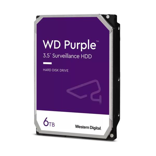 Disco Duro WD Purple Surveillance 6TB 256Mb SATA 6Gb/s — Recondicionado