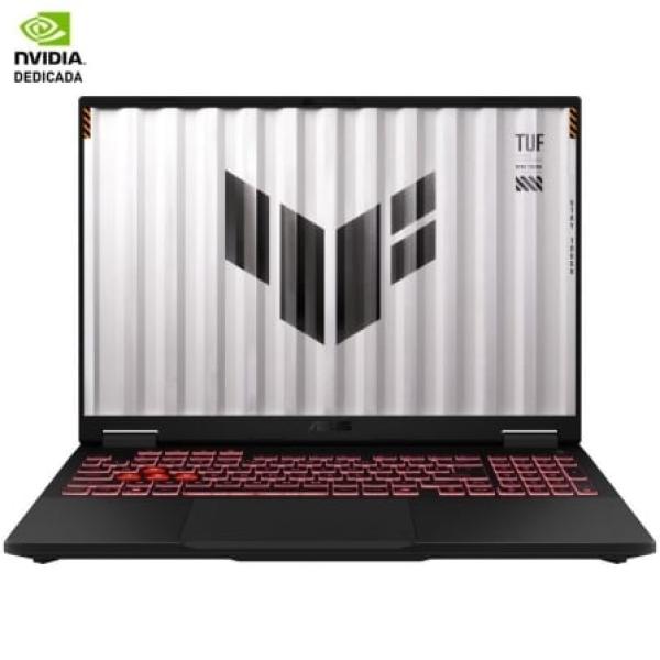 Portátil Gaming ASUS TUF Gaming A16 TUF608UHI - TU239 Ryzen 7 260 16GB RAM 512GB SSD NVIDIA GeForce RTX 5050 16" WUXGA Sem Sistema Operativo