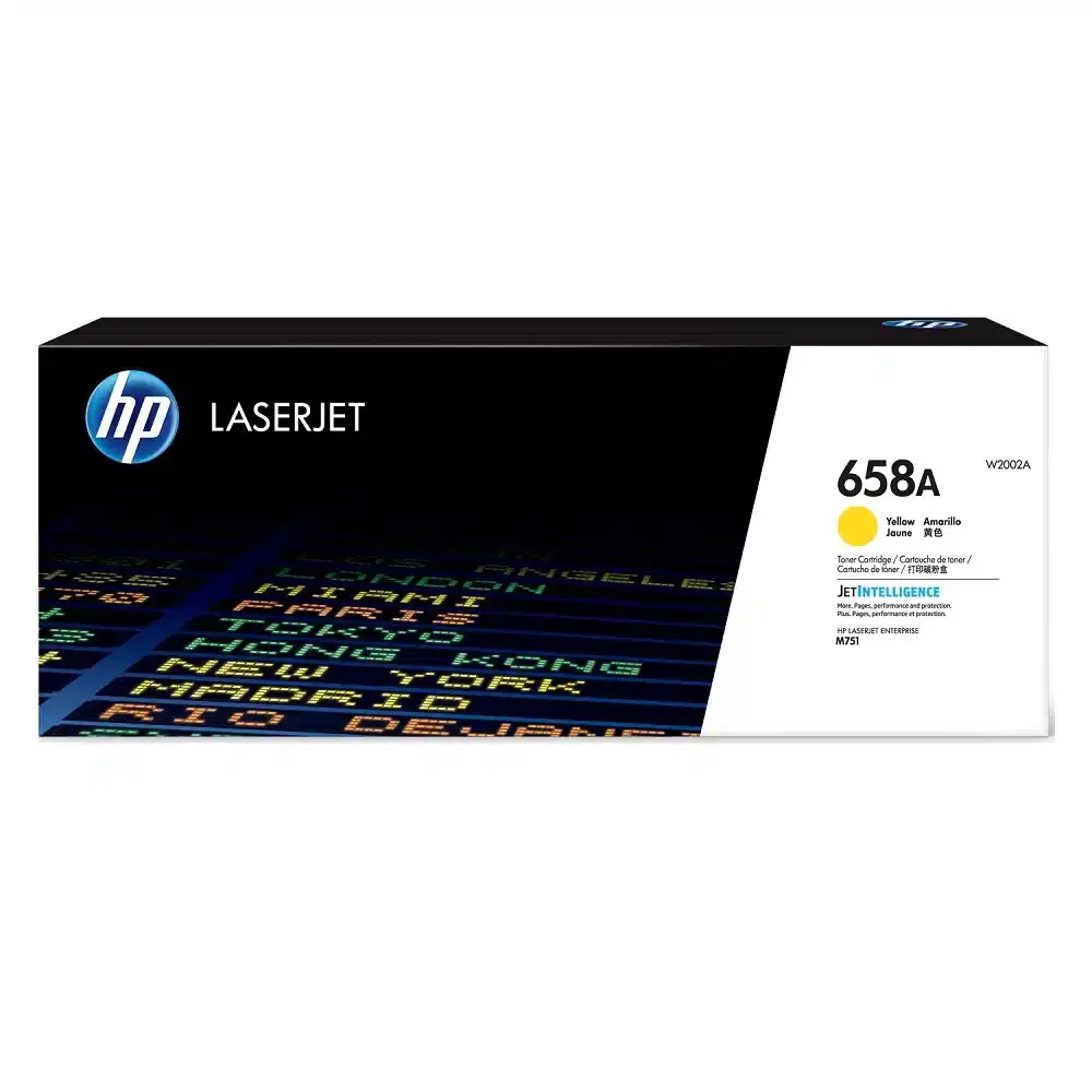 Toner Original HP nº658A Amarelo — Recondicionado