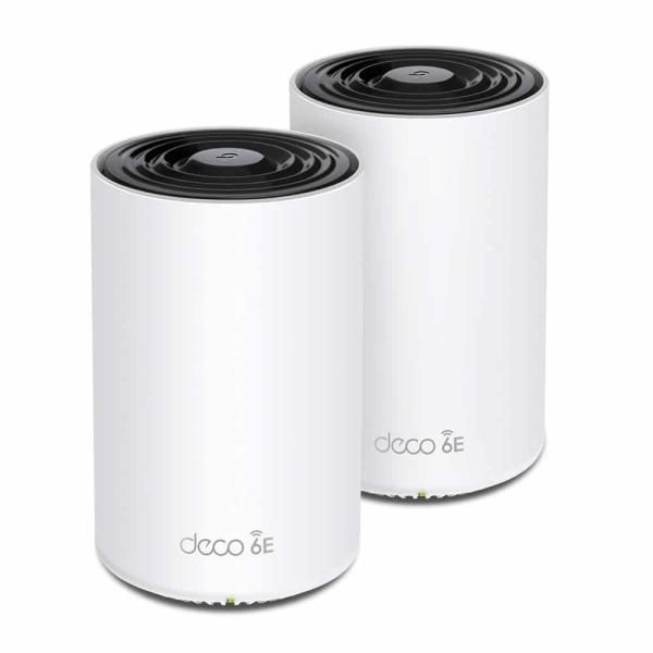 TP - LINK Deco XE75 (2 - pack) AXE5400 Whole Home Mesh Wi‑Fi 6E System (Tri - Band) — Recondicionado