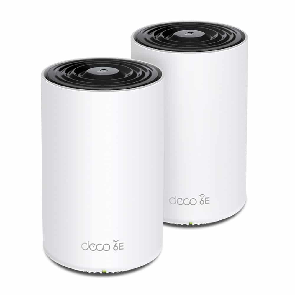 TP - LINK Deco XE75 (2 - pack) AXE5400 Whole Home Mesh Wi‑Fi 6E System (Tri - Band) — Recondicionado